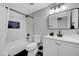Clean bathroom with a shower and tub at 7726 Keating Cir, Las Vegas, NV 89147