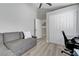 Comfortable bedroom area with closet space at 7726 Keating Cir, Las Vegas, NV 89147
