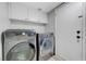 Laundry room with modern washer and dryer units at 7726 Keating Cir, Las Vegas, NV 89147