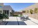 Serene backyard featuring a spacious patio, lush greenery, and comfortable seating for outdoor gatherings at 787 Willits St, Las Vegas, NV 89138
