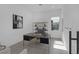 Stylish office space with dark wood desk, modern shelving, and a comfortable chair at 787 Willits St, Las Vegas, NV 89138