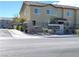 Street view of the Morning Ridge community entrance with townhomes in the background at 806 Star Estates Ave, North Las Vegas, NV 89086