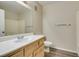 Functional bathroom featuring a vanity with sink and a standard toilet at 8070 W Russell Rd # 2121, Las Vegas, NV 89113