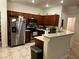 Modern kitchen boasting stainless steel appliances and updated cabinets at 9133 Forest Willow Ave # 102, Las Vegas, NV 89149