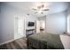 Bedroom showcasing bathroom and entryway to another bedroom at 10245 S Maryland Pkwy # 106, Las Vegas, NV 89183