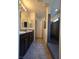 Elegant bathroom featuring double vanities and a walk-in shower at 1050 Spotted Saddle St, Henderson, NV 89015
