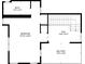 Second floor plan featuring the bedroom, bathroom, hall and balcony layouts at 10895 Artesano Ave, Las Vegas, NV 89135