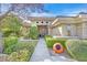 Inviting front entrance with manicured landscaping and decorative accents at 11 Feather Sound Dr, Henderson, NV 89052