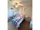 Cozy bedroom with wood floors and ample natural light at 2171 Bay Club Dr # 103, Laughlin, NV 89029