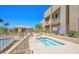 Beautiful community pool and hot tub area, ideal for outdoor enjoyment at 2171 Bay Club Dr # 103, Laughlin, NV 89029