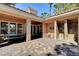 Community pool area featuring a shaded entrance, showers, and benches at 251 S Green Valley Pkwy # 721, Henderson, NV 89012