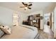 Spacious main bedroom with ensuite bathroom and walk-in closet at 3257 River Glorious Ln, Las Vegas, NV 89135