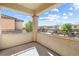 Balcony offering views of the neighborhood at 3532 Carisbrook Dr, North Las Vegas, NV 89081