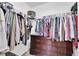 Well-organized walk-in closet with clothing racks and a dresser at 3592 N Campbell Rd, Las Vegas, NV 89129