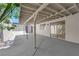 Spacious covered patio with sliding glass doors leading to indoor living space at 3667 Mckinley Ave, Las Vegas, NV 89121