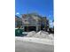 New home under construction with scaffolding in place, showing the building progress at 4208 Mount Bonnell Ave, North Las Vegas, NV 89081
