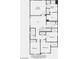 Floor plan of the second floor showing bedrooms, loft, and bathrooms for the new home at 4208 Mount Bonnell Ave, North Las Vegas, NV 89081