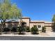 Charming single-story home with well-maintained front yard, decorative gate, and a two-car garage at 4565 Riva De Romanza St, Las Vegas, NV 89135