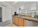 Well-equipped kitchen with granite countertops and stainless steel dishwasher, offering modern convenience at 5055 W Hacienda Ave # 1136, Las Vegas, NV 89118