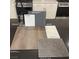 Kitchen finishes featuring luxury vinyl plank flooring, grey cabinets and white counter tops, offering a modern touch at 5941 Violet Crown St, North Las Vegas, NV 89081