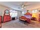 Cozy bedroom with charming furniture and bright, airy ambiance at 6046 Castle Gardens Ave, Las Vegas, NV 89130