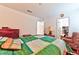 This spacious bedroom features a closet and a comfortable bed, ideal for relaxation at 6046 Castle Gardens Ave, Las Vegas, NV 89130