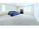 Spacious carpeted main bedroom with shuttered windows, neutral walls, and a dresser and bed at 6269 Bold Regatta Ct, Las Vegas, NV 89139