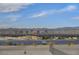 Distant city skyline and mountain range on the horizon at 6433 Buck Jones Ave # 102, Las Vegas, NV 89122