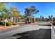 Secure gated entrance to the community, ensuring privacy and controlled access for residents at 6433 Buck Jones Ave # 102, Las Vegas, NV 89122