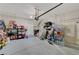 Spacious garage offering ample storage and parking, and easy access to the home at 6433 Buck Jones Ave # 102, Las Vegas, NV 89122
