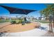 Community playground with play equipment at 7003 Crimson Shadow St, North Las Vegas, NV 89086