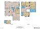 Detailed floor plan illustrating the layout of the home, including room dimensions and features at 712 Proud Eagle Ln, Las Vegas, NV 89144