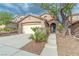 Beautiful single-Gathering home with well-maintained landscaping and a welcoming entrance at 776 Anacapri St, Las Vegas, NV 89138