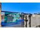 Well-maintained community pickleball courts with posted rules and shaded fencing at 881 Cherry Glen Pl, Las Vegas, NV 89138