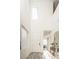 Bright and airy foyer with high ceilings, clerestory window, and modern decor at 9732 Abel Cliff St, Las Vegas, NV 89143