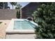 Modern decorative water feature with a sleek design, adding elegance to the yard at 9732 Abel Cliff St, Las Vegas, NV 89143