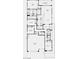 Detailed floor plan showcasing four bedrooms, a three-car garage, and an open-concept living space at 244 Paraggi Bay Dr, Henderson, NV 89011