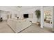 Spacious living room showcasing comfortable seating, a large TV, and stylish decor at 244 Paraggi Bay Dr, Henderson, NV 89011