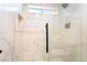 Close-up of the shower with stylish glass enclosure, and a modern shower head at 2505 Showcase Dr, Las Vegas, NV 89134