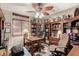 Office/bedroom with a built-in bookshelf and lots of natural light at 2600 E Owens Ave, North Las Vegas, NV 89030