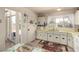 Kitchen with a view of the back patio, lots of cabinet space and large sink at 2600 E Owens Ave, North Las Vegas, NV 89030