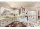 Cozy kitchen with a garden view from the window and lots of cabinet space at 2600 E Owens Ave, North Las Vegas, NV 89030