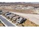 Overhead perspective highlights the home's backyard oasis, modern design, and proximity to developing areas at 2601 Gallarate Dr, Henderson, NV 89044