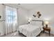 Cozy bedroom with natural light, neutral decor, and a comfortable-looking bed at 2601 Gallarate Dr, Henderson, NV 89044