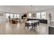 Bright open living space with dining area, fireplace, and comfortable seating at 2601 Gallarate Dr, Henderson, NV 89044