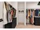 Spacious walk-in closet with built-in shelving and ample storage for clothing and accessories at 2601 Gallarate Dr, Henderson, NV 89044