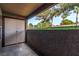 Enjoy fresh air on this balcony with additional storage and exterior views at 2606 Durango Dr # 181, Las Vegas, NV 89117