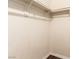 Closet with shelving installed for easy storage at 2606 Durango Dr # 181, Las Vegas, NV 89117