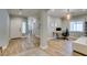 Entryway with home office, multiple closets, and seamless flooring at 2780 Gallant Hills Dr, Las Vegas, NV 89135