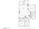 Detailed floor plan of a home, illustrating the layout of rooms including kitchen, bedrooms, and living spaces at 30 Via Mantova # 109, Henderson, NV 89011
